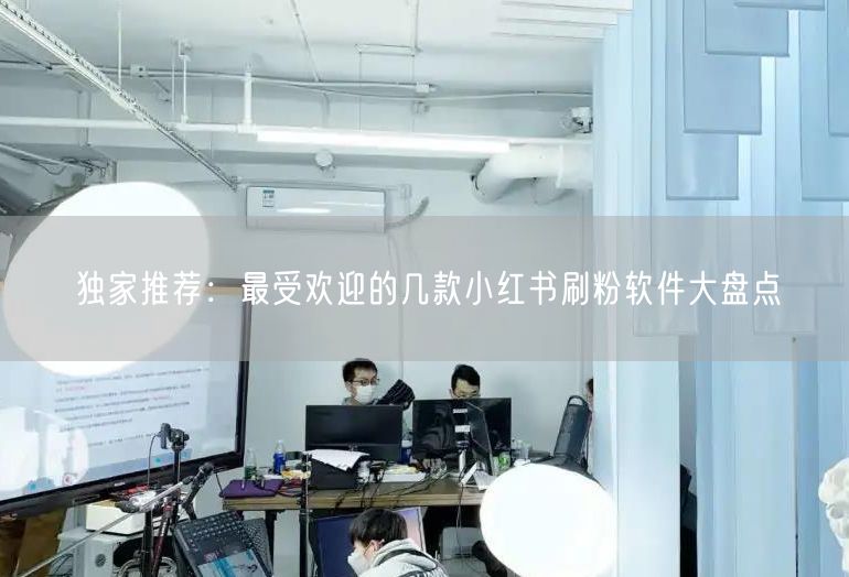 独家推荐：最受欢迎的几款小红书刷粉软件大盘点